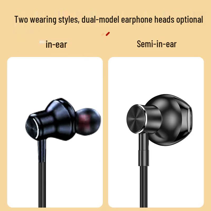 2026 High-End Bluetooth Neckband Headphones for Huawei, Oppo, Vivo, Sony - Large Battery, Unisex.