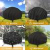 Dustproof Outdoor Stove Protector 210/420D Stove Cover Chiminea Cover Stove Dust Cover  Garden
