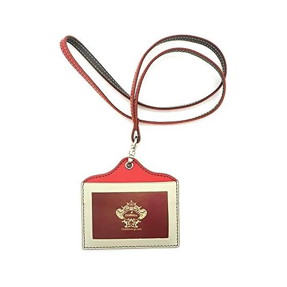 

OROBIANCO ID case tricolor pass case ORID-010 ID case card holder card case