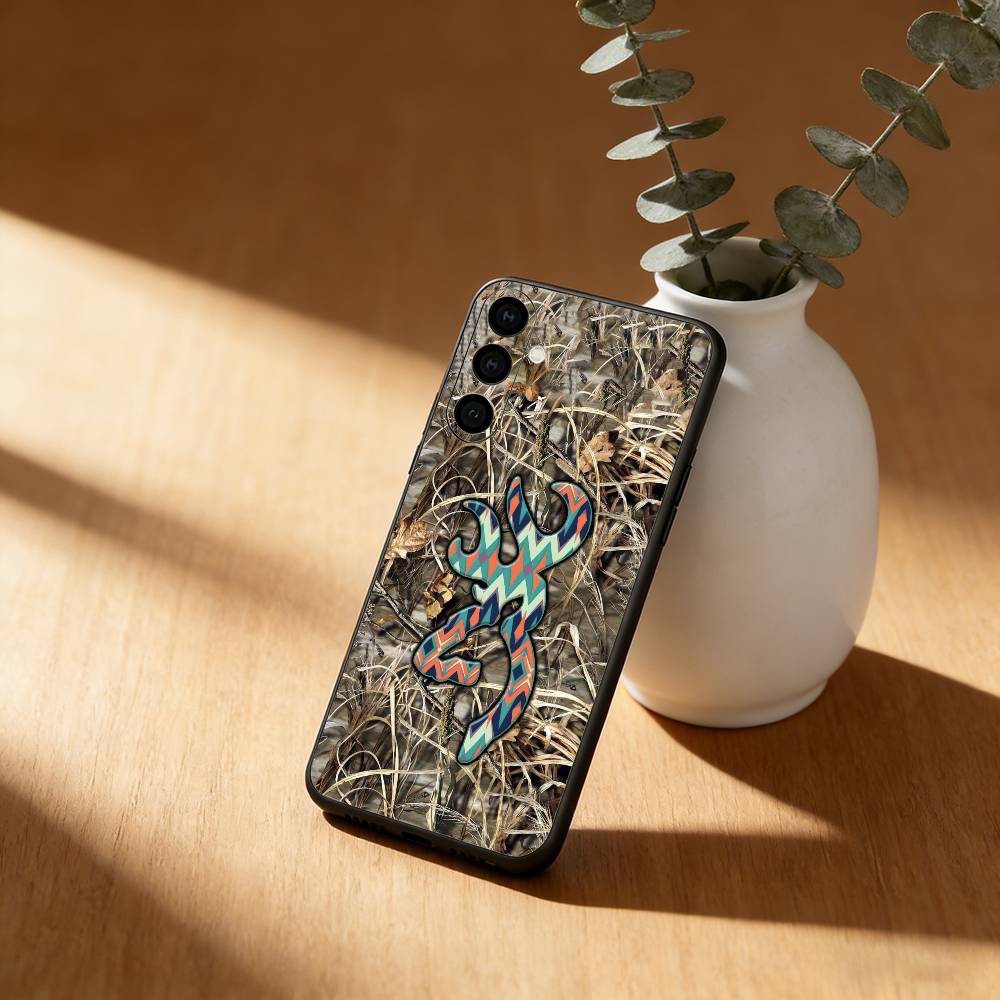 B-browning Phone Case For Samsung GalaxyA13,21s,22,31,32,52,53,71,72,73,Soft Black Cover