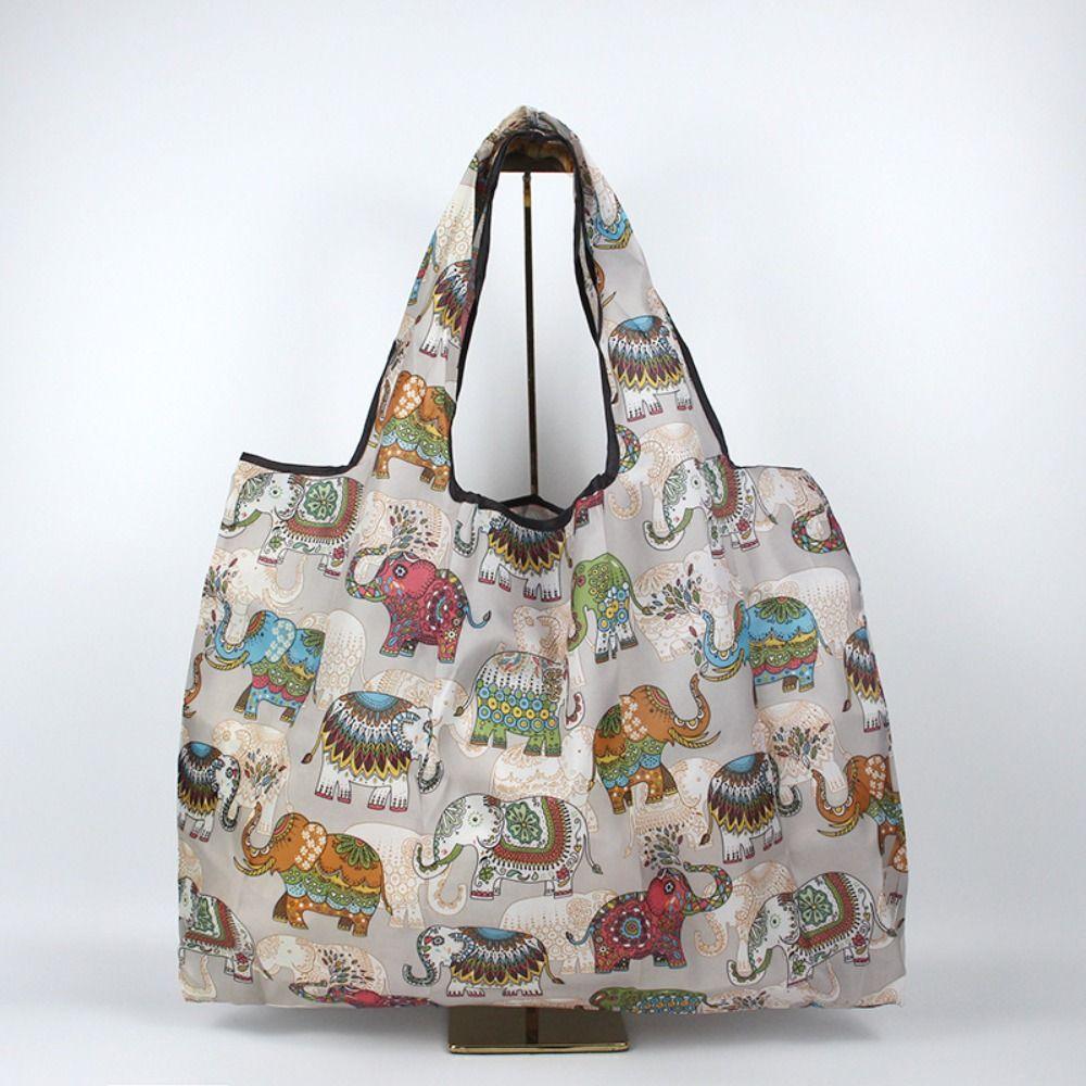 Wiederverwendbare Einkaufstasche Wasserdicht Umweltfreundliche Tragetasche Mode Reise Aufbewahrungstasche