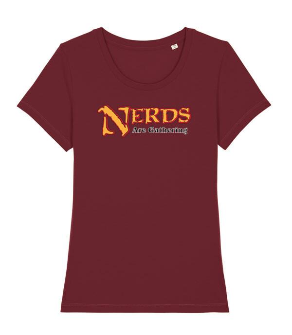 Nerds Are Gathering Mtg Parody Funny Geek Culture Unisexs Fit TShirt