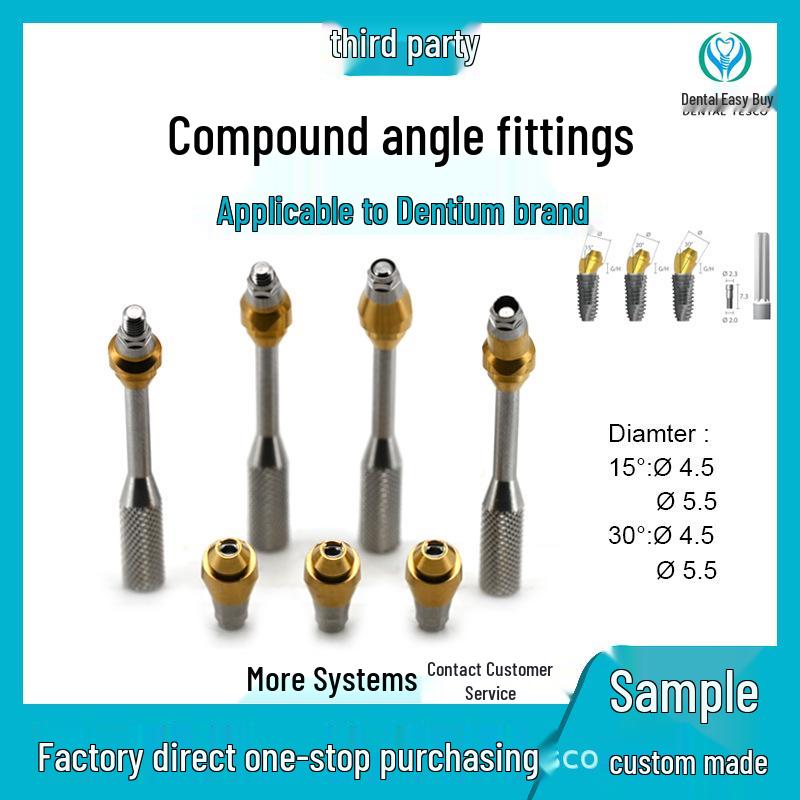 

Certificate-Compatible Protective Cap for Dentium Angled Abutment Implant Replacement