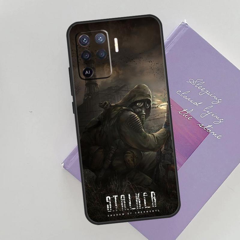 Stalker Clear Sky Phone Case For Oppo A74 A53 A54 A94 A15 A16 A17 A52 A72 A76 A96 A57S A58 A78 A98 Back Cover