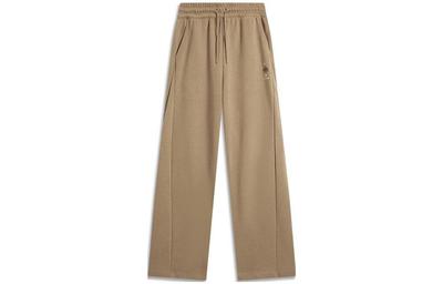 Sports Life Collection Knitted Sweatpants Women's Light Chestnut Brown AKLT752-3
