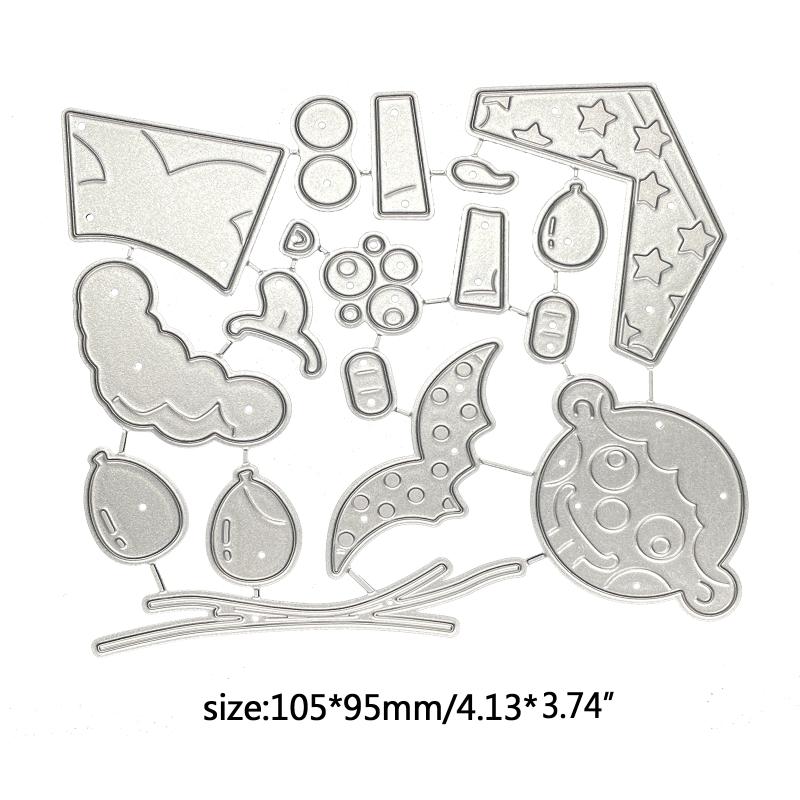 Metal Cutting Dies for DIY Scrapbooking Card Gifts Making Supplies Exquisite Clown Die Cuts Stencil Cutting Dies 1 Set