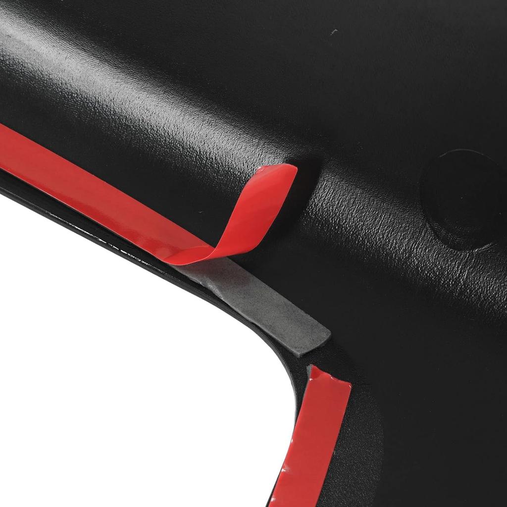 Cubierta Exterior Superior de Espejo Retrovisor Lateral Izquierdo Derecho para 1500 2019-2022 (Negro brillante)