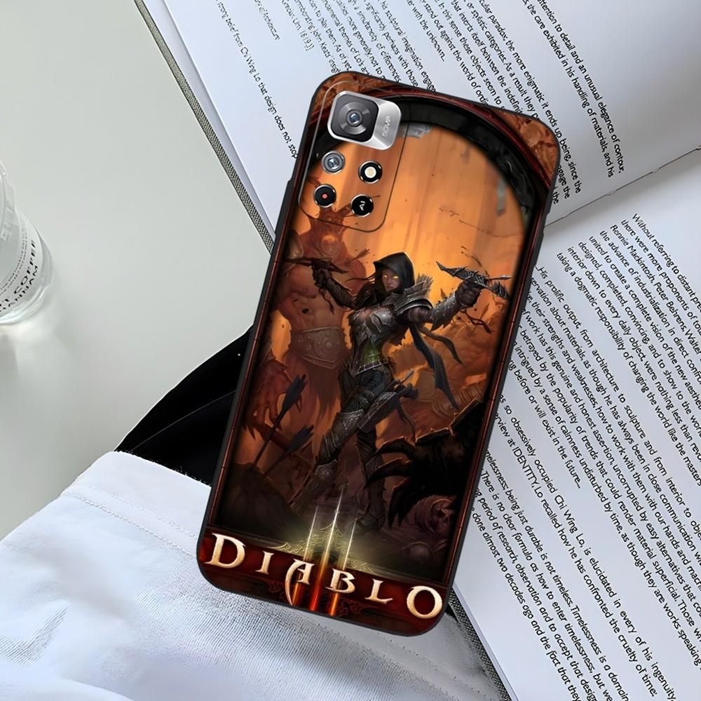 Hot Game Diablo Phone Case for Xiaomi Redmi Note 14 13 12 11 9 Ultra 10 Lite Poco F4 F5 X5 Pro Plus Cover