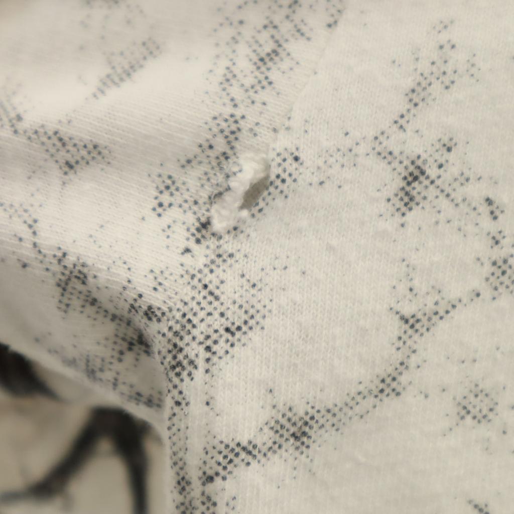 Sportnit 90s Old Wolf Short Sleeve T-shirt L White Animal Men's Used