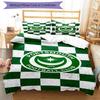 Set Copripiumino Stampato Portsmouth F.C. – include 1 copripiumino e 2 federe coordinate Decorazione per la camera da letto Regali di Natale