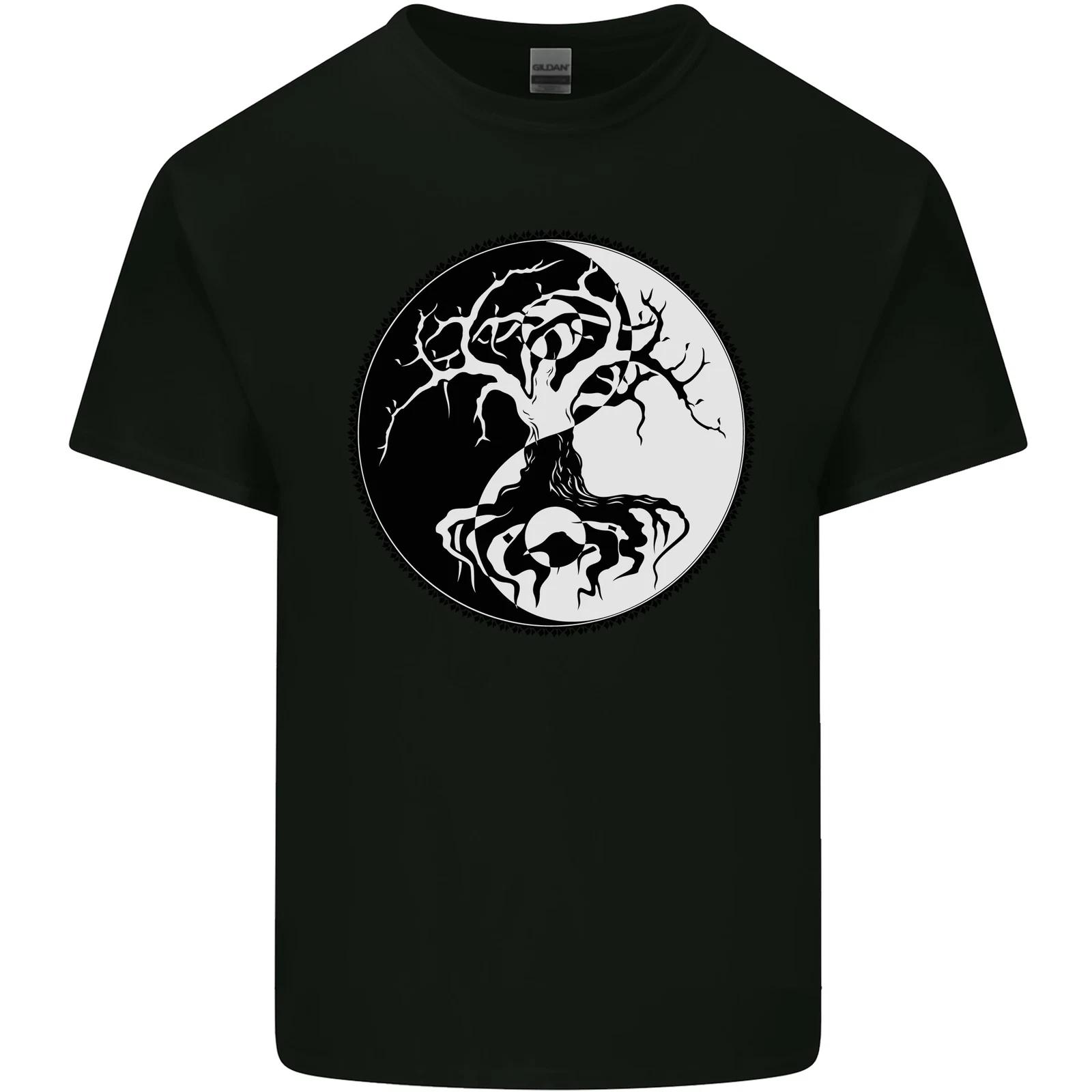 Yggdrasil Tree Kids T-Shirt Childrens L
