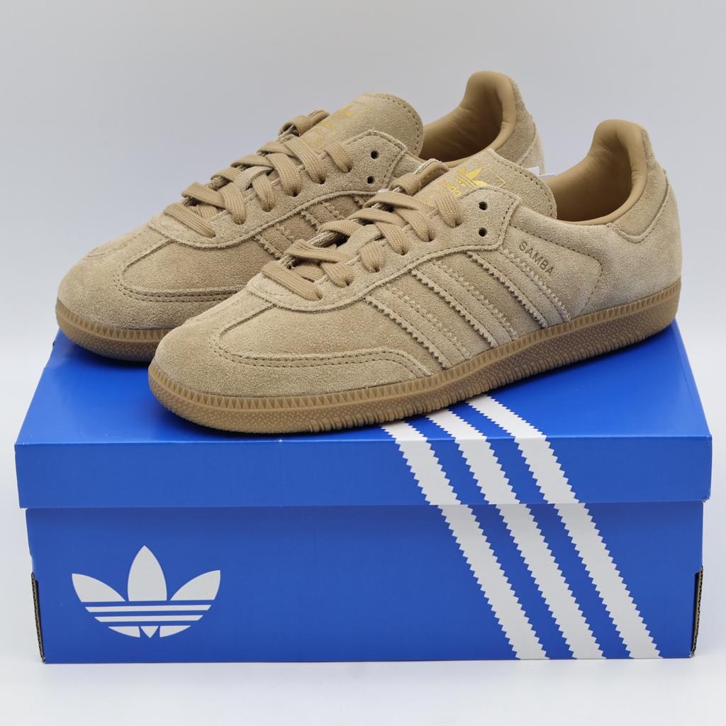 JR0889 adidas Originals Samba OG Cardboard Sand Strata Gold Metallic (Men's)