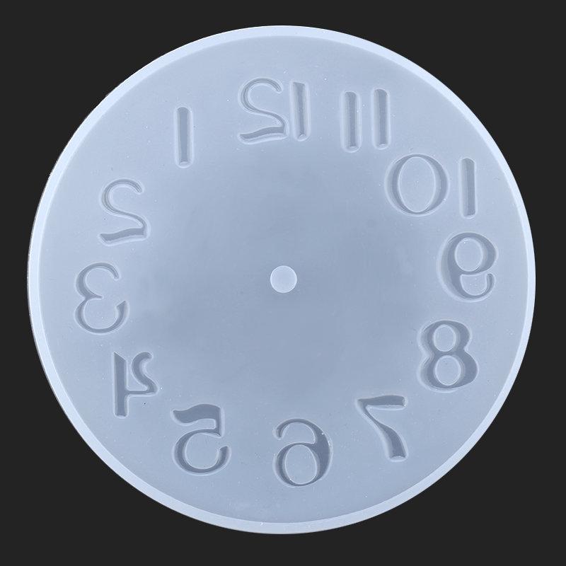 10cm 15cm Silicone Clock Mold Clock Resin Silicone Mould Casting Tools Handmade Jewelry Making Tool DIY Crafts Epoxy Resin Molds