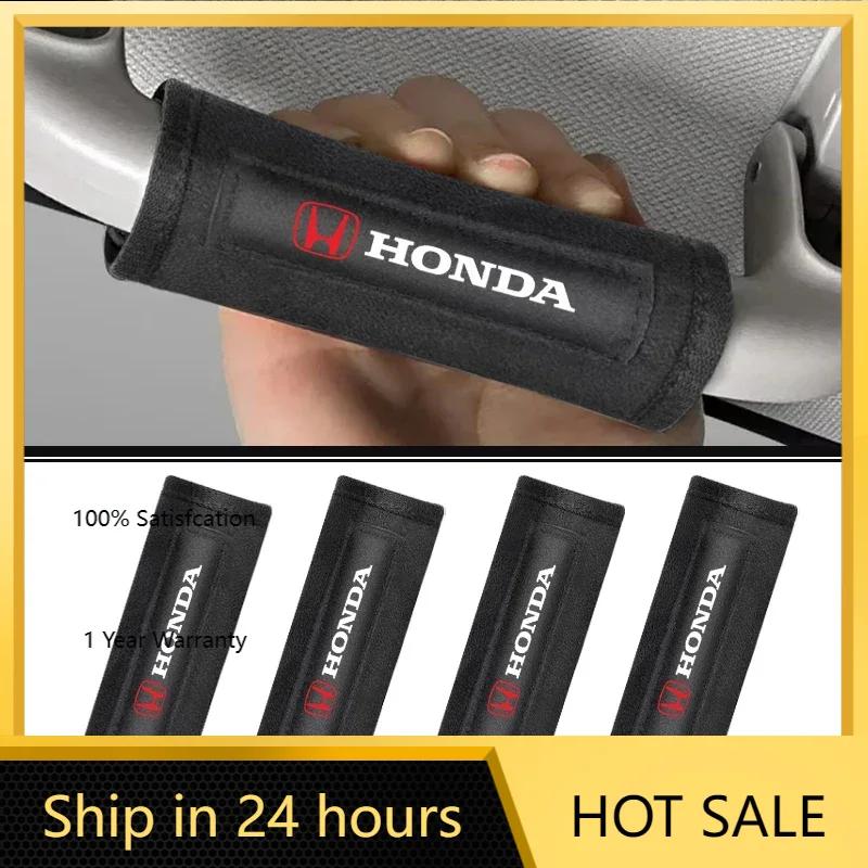 For Honda Car Pull Gloves Roof Armrest Handle Protect Cover Accessories For Honda Civic Fit City Cry Accord CB500 Cb650r Forza 1