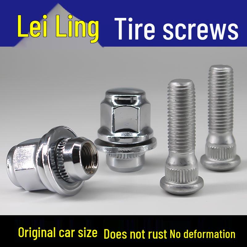 Tire Screws for Toyota Levin 14-22 Model Wheel Hub Bolt Cap Nut Modification