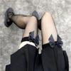 Letní ultra tenké punčochy Sexy punčochy nad kolena pro ženy Punčochové kalhoty Prodyšné Černé Bílé Punčocha JK Lolita Styl Dlouhá punčocha