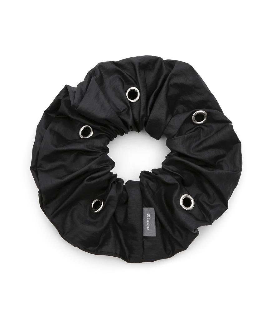 Undercontrol Studio Eyelet Scrunchie Hair Tie Scrunchie / Mid / Eyelet / Ws / Black