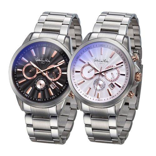 

[VALENTINO RUDY] VALENTINO RUDY Men s Blue Coated Metal Wristwatch VR6613 02_VR6613B-WTWT
