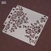 2pcs Pre-tracing Lace Ruler Spray Masking Drawing Masking Hollow Template Spray Pattern