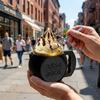 Heat Insulation Weight Lifting Ice Cream Cup Stand Gym Themed Frozen Dessert Sleeve  Beach