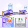 Detachable Art Brush Cleaner Automatic Water Changing Brush Washer Easy Disassembly Storage for Outdoor Painting Sketching