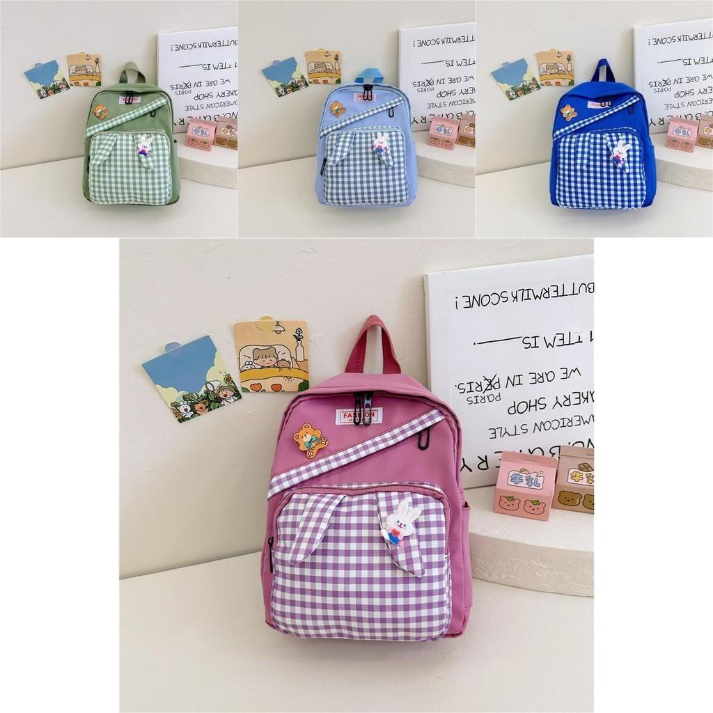 Adorable Cartoon Animal Nylon Preschool Backpack For Boys And Girls Ages 3-5