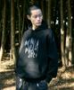 Graffiti Oversized Hoodie Mht129-Z [Black]