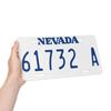 Souvenir Metal License Plate, Custom Auto Sign 15x30cm