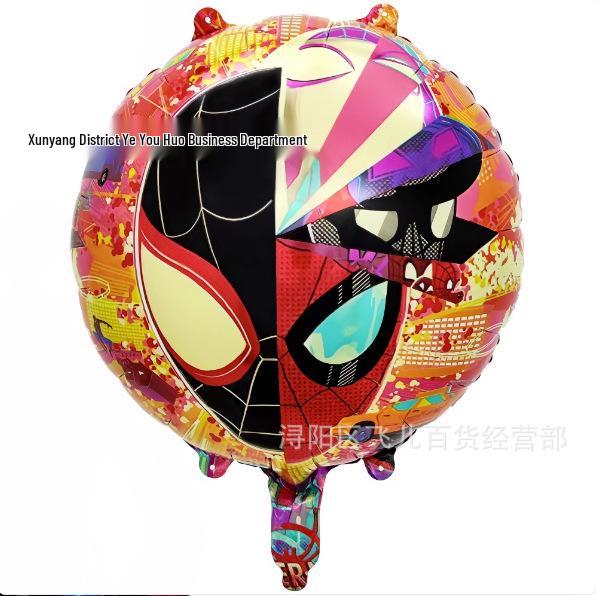 Spider-Man Superhero Series Birthday Party Aluminum Foil Balloons