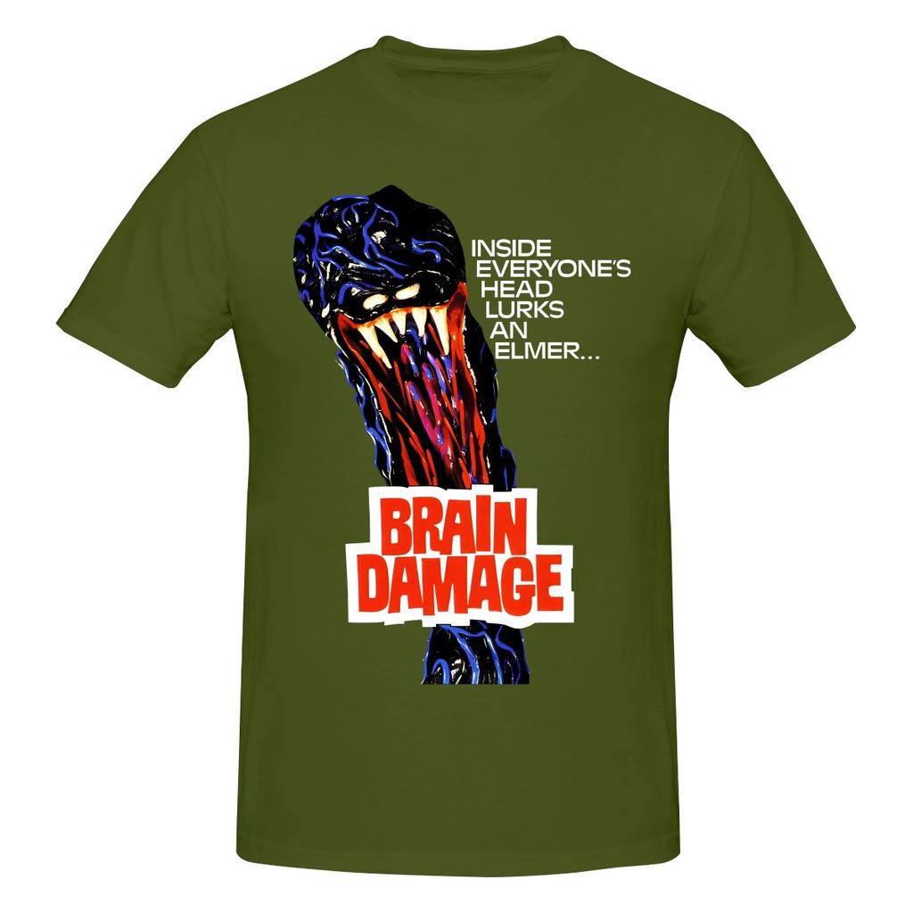 Funny Brain Damage Movie Poster Unisexs Printed Tshirt Unisex T Shirtshirts