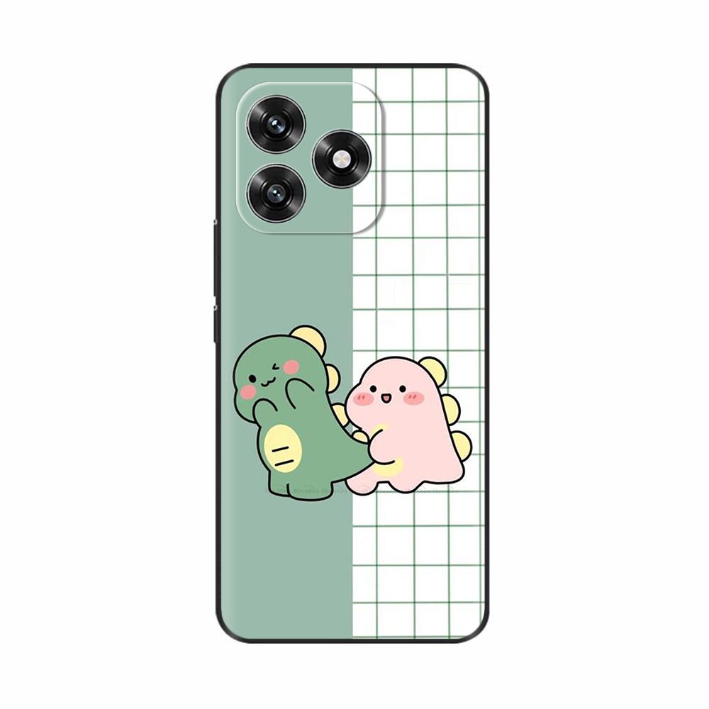 For Honor X5c Plus Case Luxury Painted Back Cover Soft Silicone Case For Honor X5c Plus X5 C Plus Proective Phone Cases Fundas