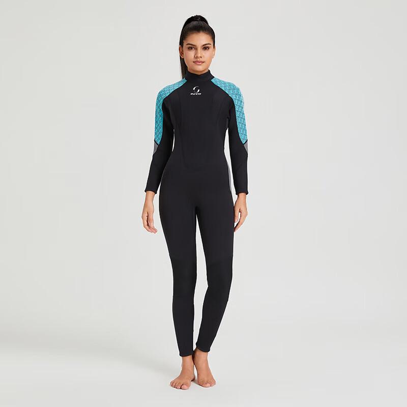 Women s 3MM Full-Body Diving Wetsuit One Size
