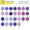 Small Bead Refill Pack: Fusion 2.6mm High Quality Beads, COCO House, 221 Colors Full Set.