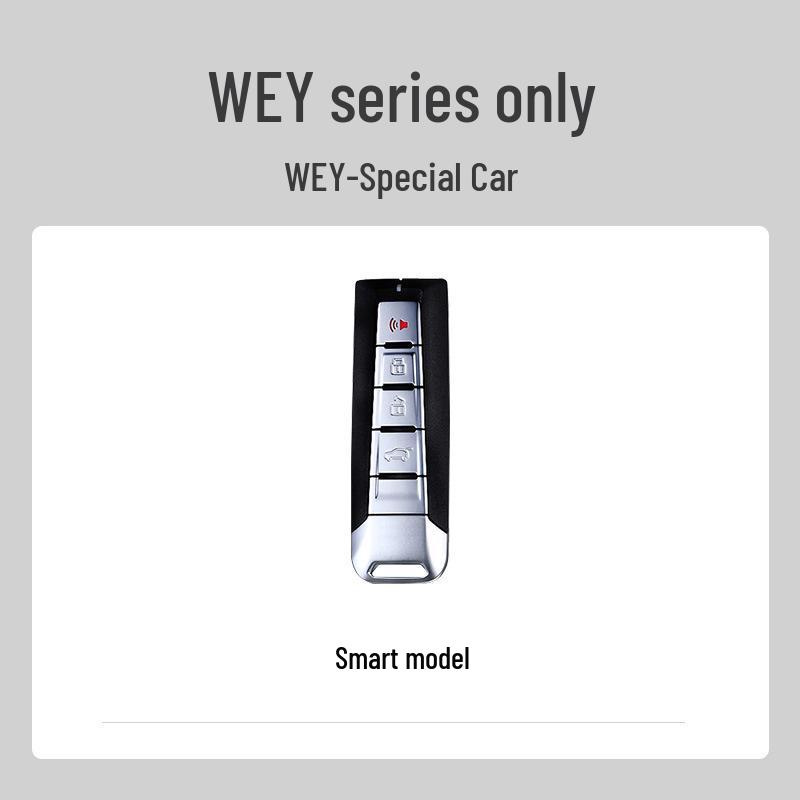 Great Wall WEY VV7/VV5S/Tank 300/VV6/Macchiato Full-Cover Transparent Car Key Shell