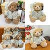 Cute Pajamas Teddy Bear Plush Doll Children Companion Toy For Kids And Couples Gift Giftgiving