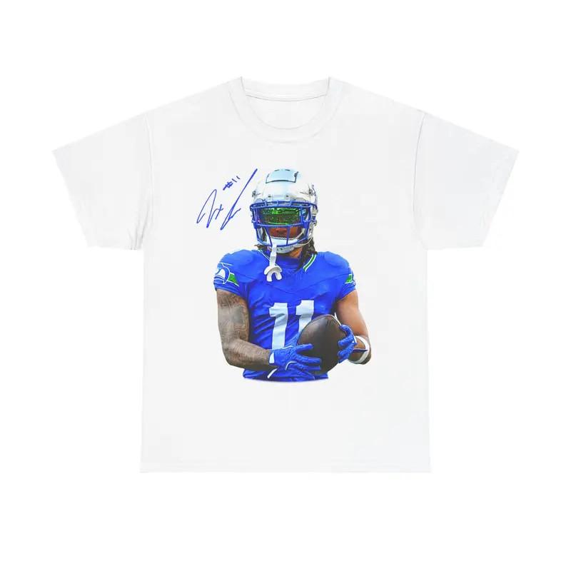 Jaxon Smith-Njigba T- Football Tee Ohio State Gift Men Women Unisex T-Shirt XL