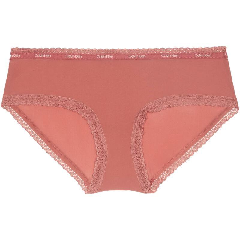 

Calvin Klein Solid Color Sexy Lace Triangle Briefs Women Underwear Red QD3767-VLL XS