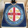 City Football Group Print FlAannel Blanket, High Quality Comfortable for All Seasons, Home Decor, Warmth and Comfort