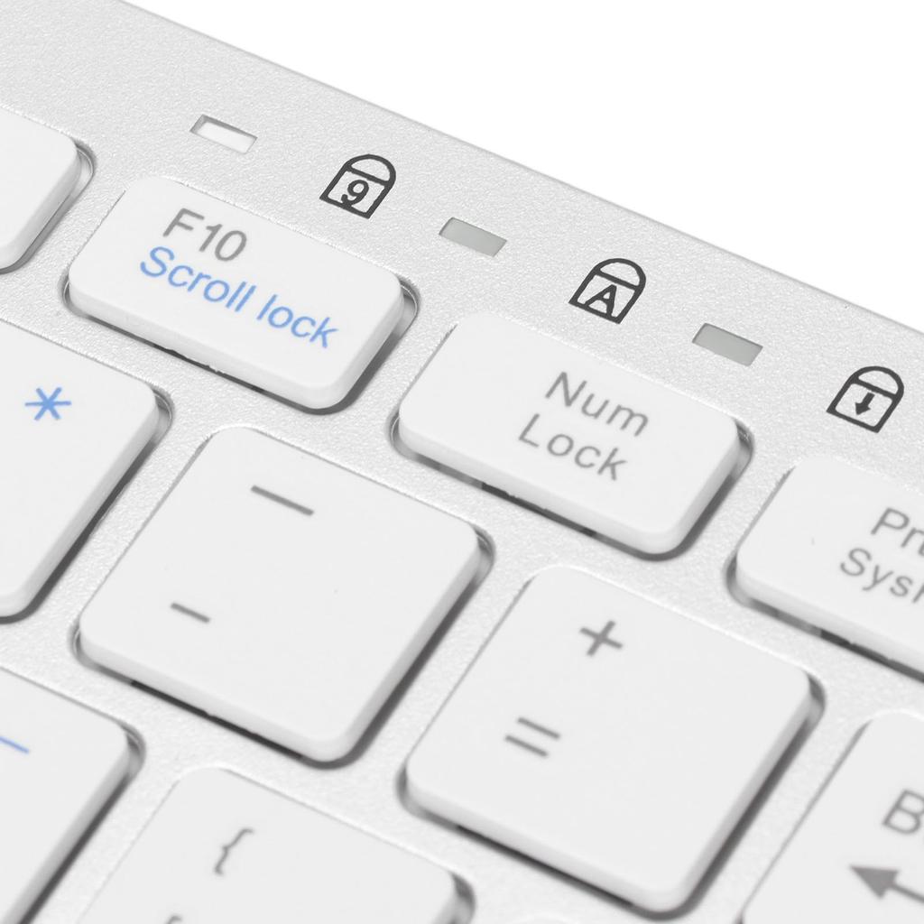 USB-Tastatur mit Kabel 78 Tasten Dünn Tragbar Rutschfest Tastatur für Laptops Desktops