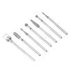 7pcs Nail Drill Bits Rotatable Fast Remove Coarse Skin Portable Tungsten Carbide Drill Bits