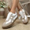 Women's Low Top Casual Sneakers Lightweight Breathable Soft Sole Comfortable Slip Resistant Athletic Shoes for Everyday Wear