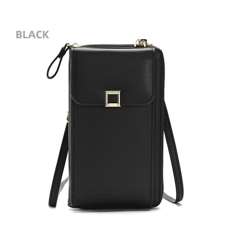 Women Wallet Crossbody Bag | Korean Style Multi-functional Phone Purse | Small Chest Shoulder Bag for Girls | Fashion Wallet for Cards Cash
