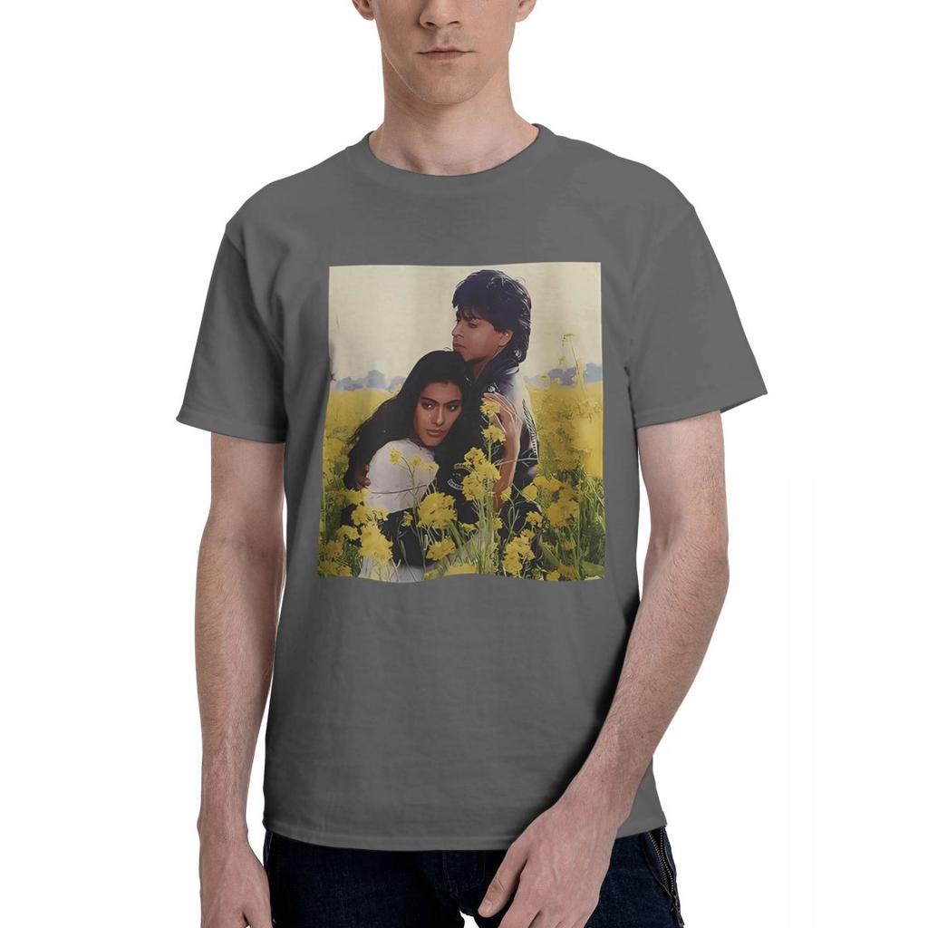 Dilwale Dulhania Le Jayenge Srk Shahrukh Khan 100 Cotton Casual Breathable Confortable Tshirt Funny Ugus TShirts Mens Gifts