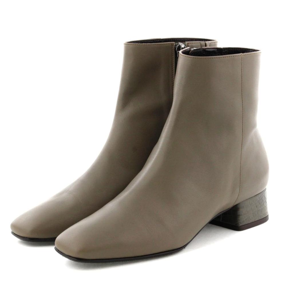 Toe Short Khaki 220 HIMIKO/Himiko/Square Boots/631402