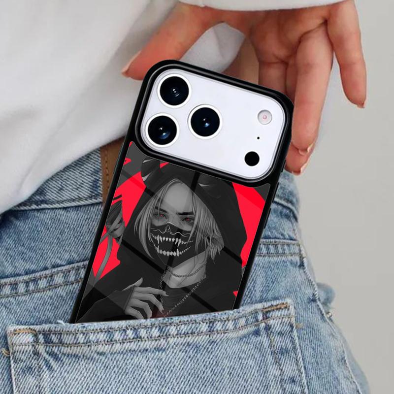 Devil Bad Boy Anime print Phone Case for iPhone 16e 15 14 13 12 17 Pro Max Plus Air 17pro Cover Coque