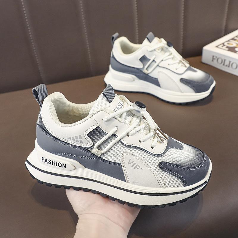 Summer Mesh Breathable Children's Sports Shoes for Elementary School Students Korean Version Parent-child Shoes