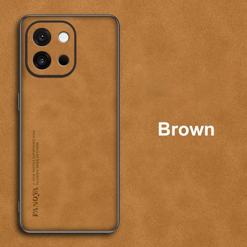 For OnePlus 13T Case Luxury PU Leather Phone Case For One Plus 13T 5G Back Cover Matte Silicone Shockproof Full Protection Coque