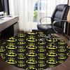 1pc Batman Office Round Area Rug, Under Office Chairs Bedroom Living Room Home Decor, Room Deco, Available in Various Sizes011