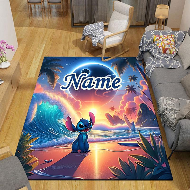Custom 1Pc Stitch Stars Artwork Rug Office Carpet Indoor Outdoor Entrance Doormat Nonslip Soft And Comfortable Living Room D916265