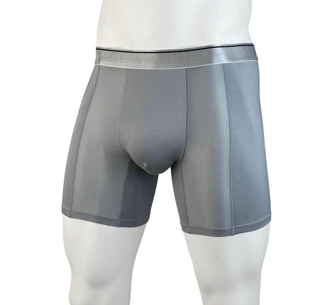 Atmungsaktive Herren-Boxershorts zur Vermeidung von Hodenfeuchtigkeit - Mesh-Sport-Viskose, lockere Passform